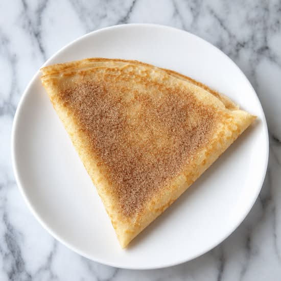 Cinnamon sugar Crepes