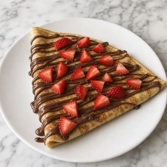 Strawberry Nutella Crepes