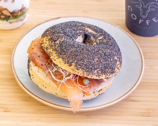 Smoked Salmon Bagel