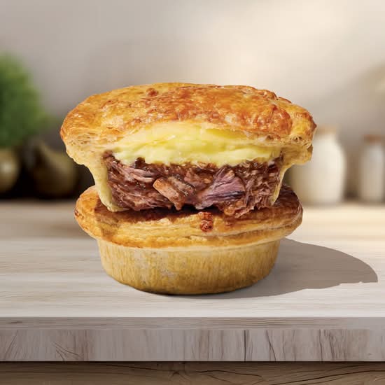 Steak & Three Cheese Pie
