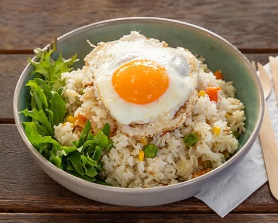Fried Rice with Grilled Chicken