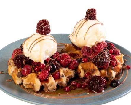 Mixed Berry Waffle