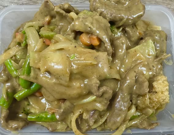 Beef with Curry Sauce
