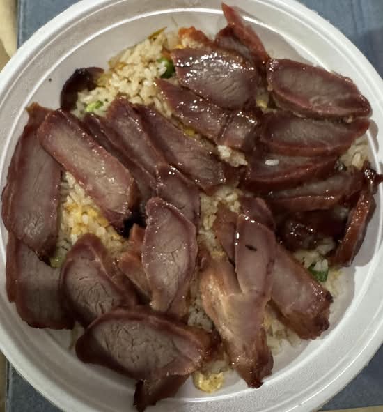 Sweet BBQ Pork Fried Rice