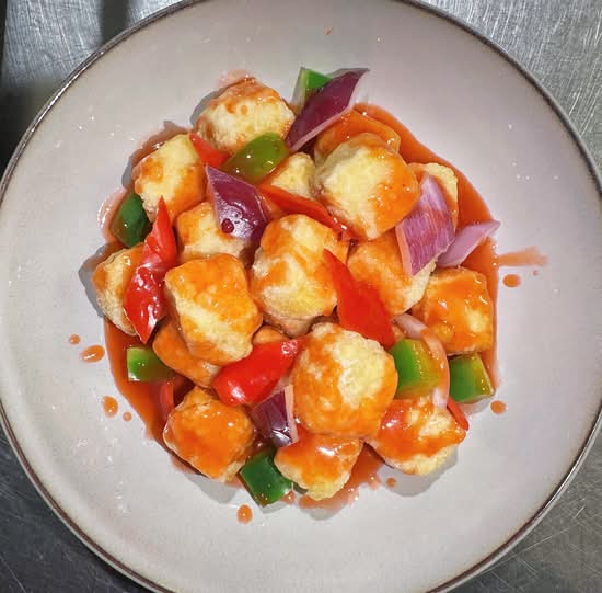 Sweet & sour tofu