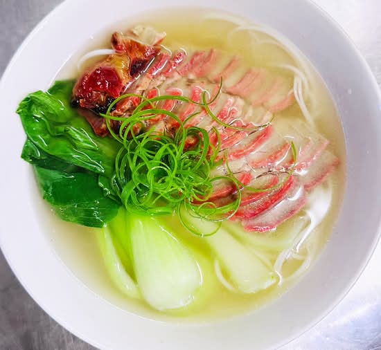 BBQ Pork Noodle soup
