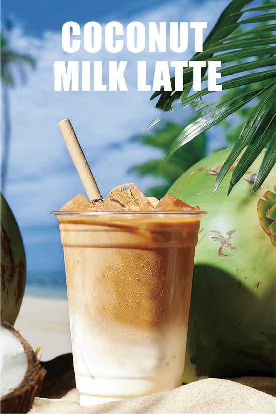 Ice Coconut milk latte (GF & Vegan)