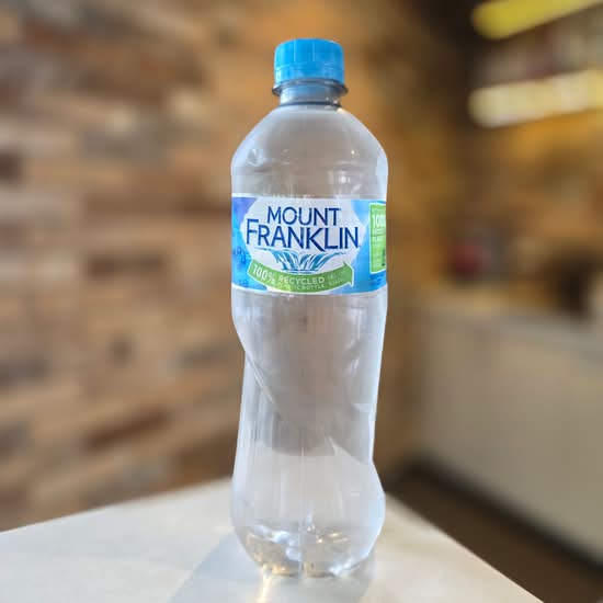 Bottled Water (Mt Franklin 600ml)