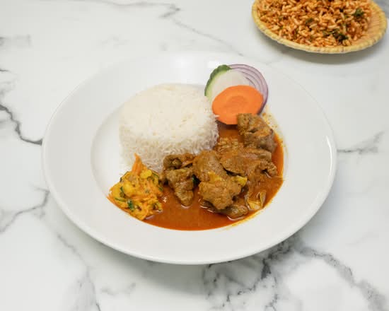 Chicken Curry (500ml container) with Rice