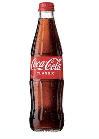 Coke Glass Bottle 330ml