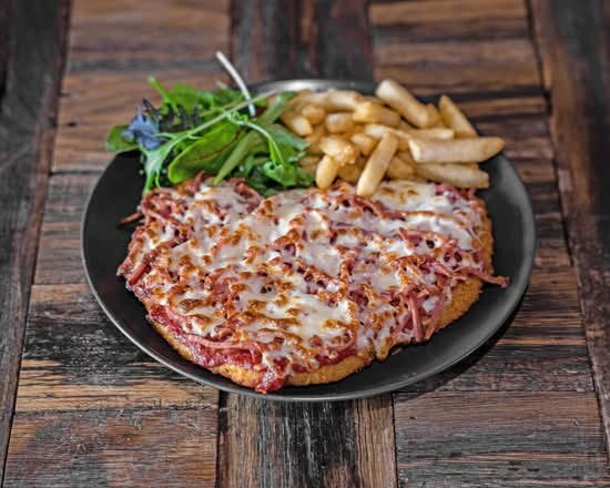 Chicken Parma and Chips