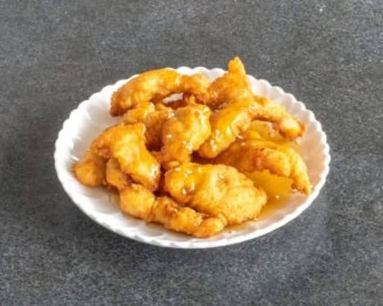 Boneless Chicken with Honey Sauce
