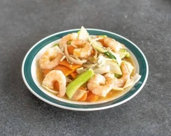 Garlic King Prawns