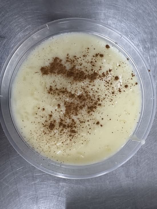 Rice pudding