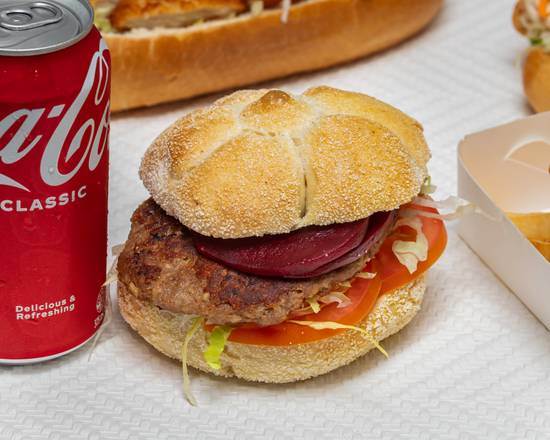 Plain Beef Burger