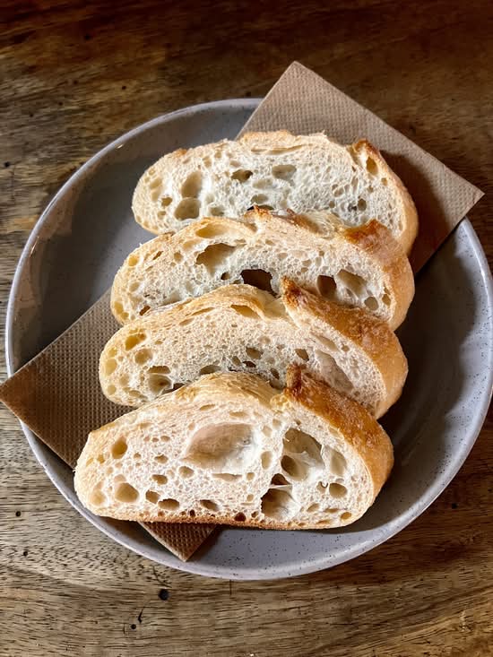 Serving of Sourdough Bread