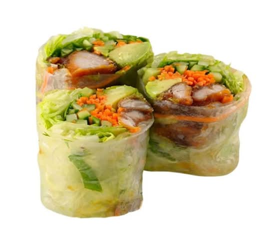 Teriyaki Chicken Rice Paper Roll (DF)