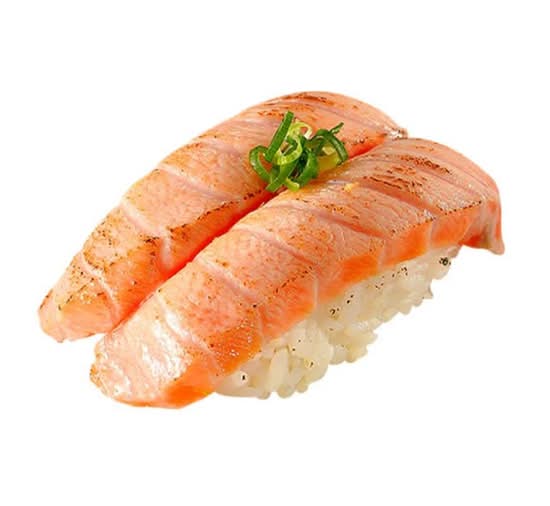 Grilled Salmon Nigiri (DF)
