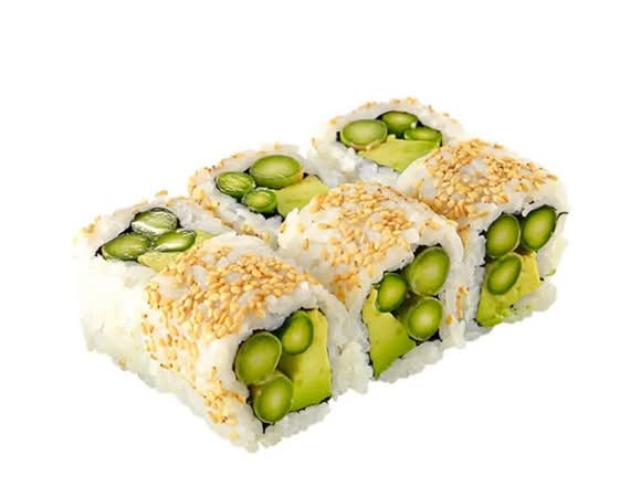 Asparagus Avocado Roll (V)(GF)(DF)
