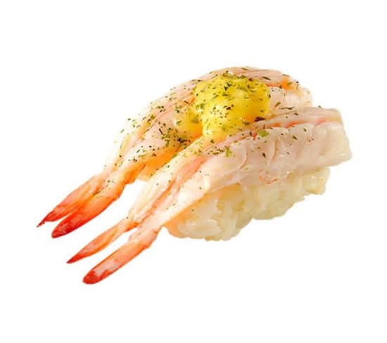 Grilled Cheese Prawn Nigiri