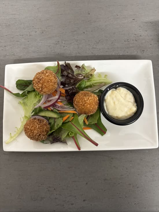 Vegetarian Arancini Balls (V)