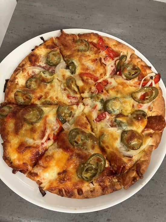 Hot Pepperoni Pizza