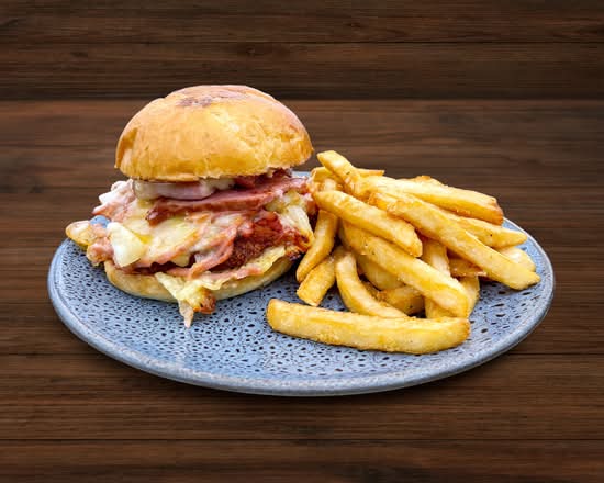 Chicken Schnitzel Burger