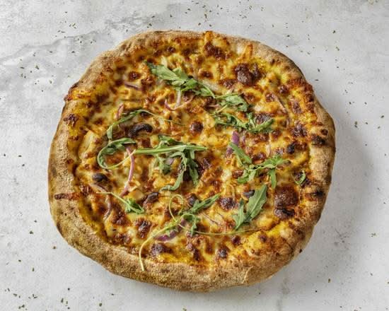 Satay Chicken Pizza