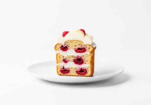 Raspberry & White Chocolate Big Muffin