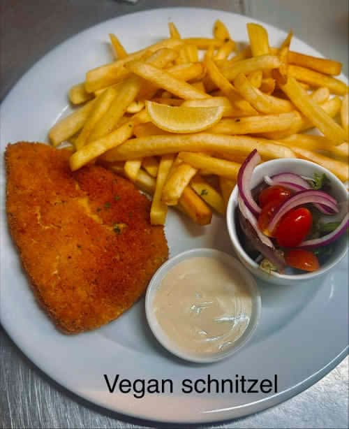 Vegan Parmi Schnitzel