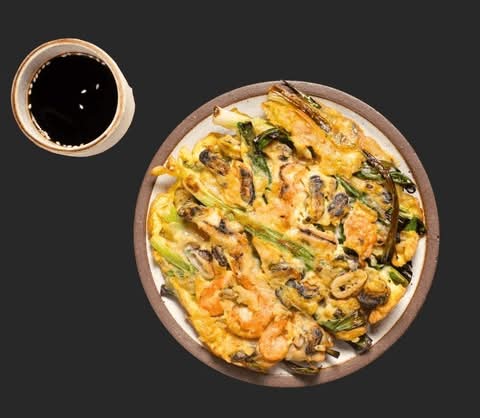 Seafood Pancake