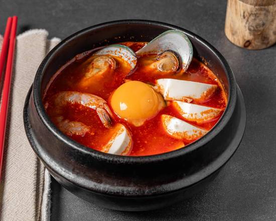 Spicy Seafood Tofu Stew
