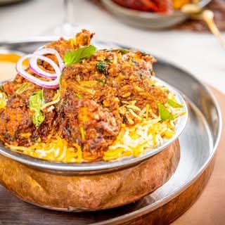 Ghee Roast Chicken Biryani