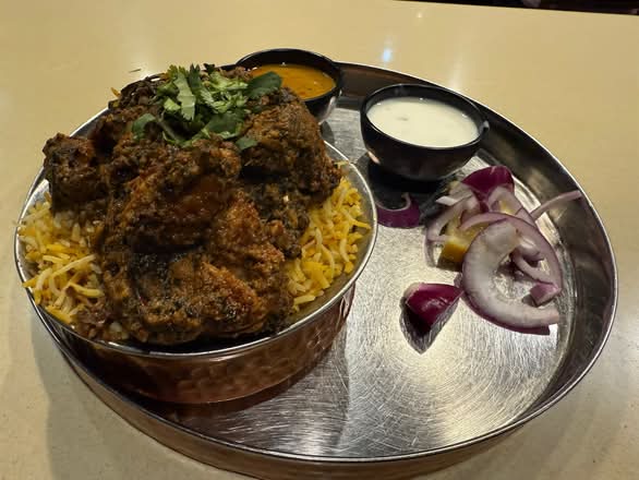 Gongura Goat Biryani