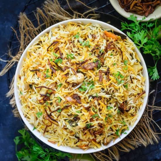 86.Vegetable Biryani