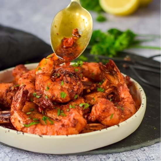 54.Chili Garlic Prawns