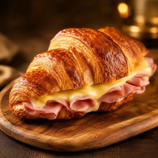 Ham and Cheese Croissant