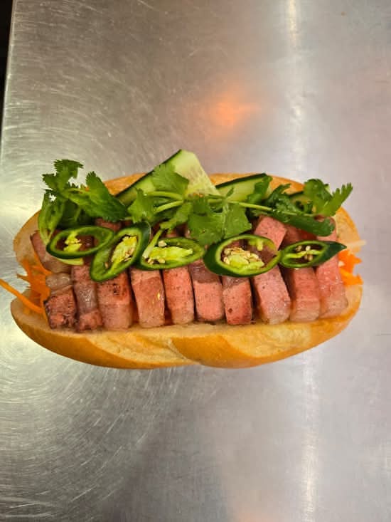 Vegan Pork Belly Banh Mi