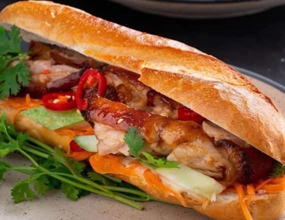 Lemongrass Chicken Banh Mi