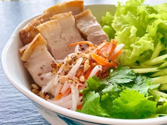 Crispy Pork Noodle Salad