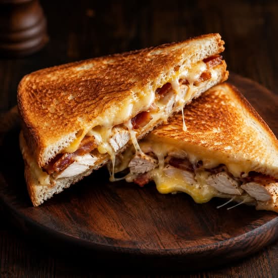 Chicken Bacon Cheese Toastie