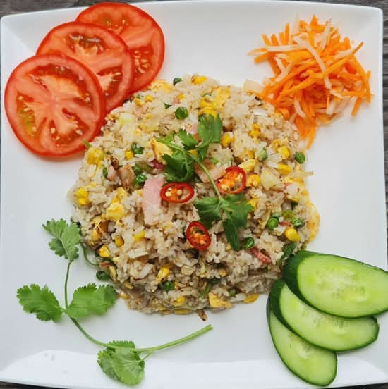 Egg and Vegetable Fried Rice