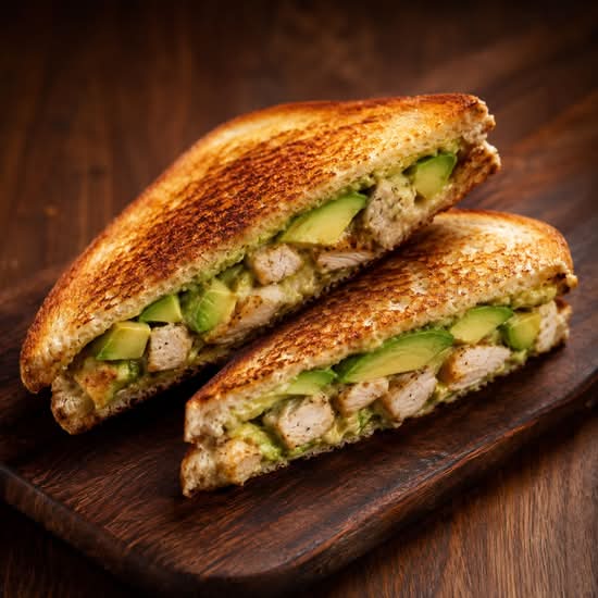 Chicken Avocado Toastie