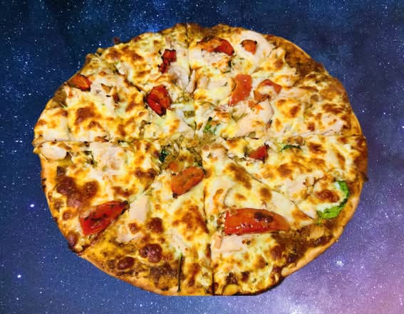 Pesto Chicken Pizza