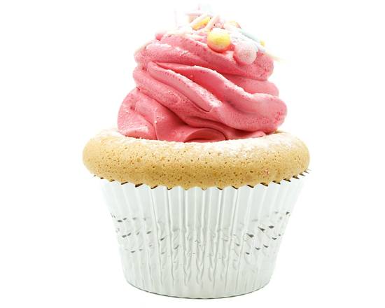 Strawberry Cream Cupcake