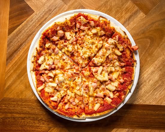 Ham and Pineapple Pizza