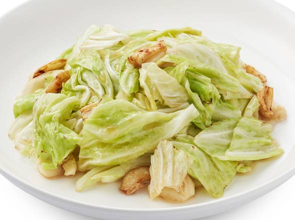 Stir Fried Cabbage with Fish Sauce