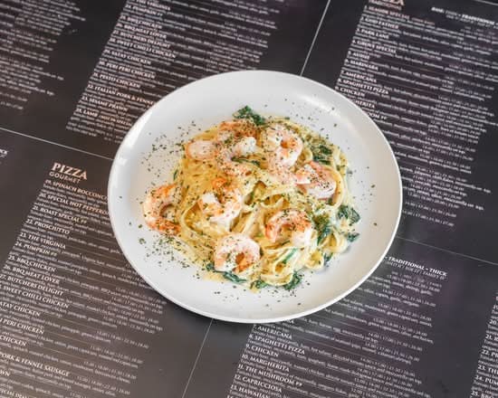 Garlic Prawn Pasta