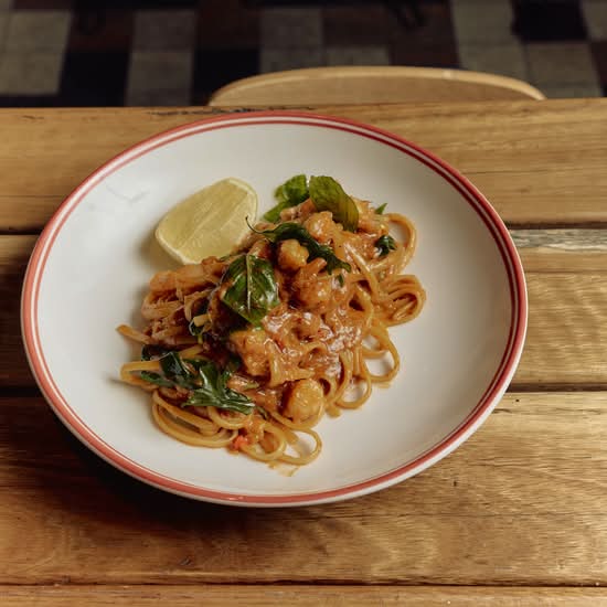Crab & Prawn Linguine