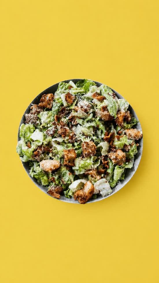 Twisted Caesar Salad